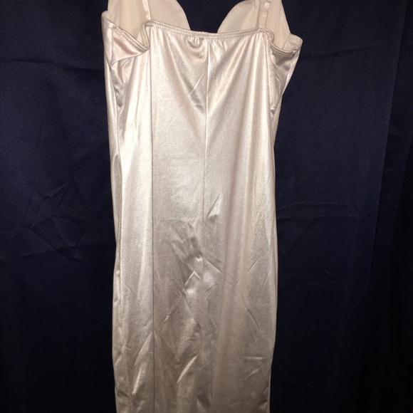 DRESS  KIM CINE SIZE LARGE Champagne COLOR - Picture 4 of 6